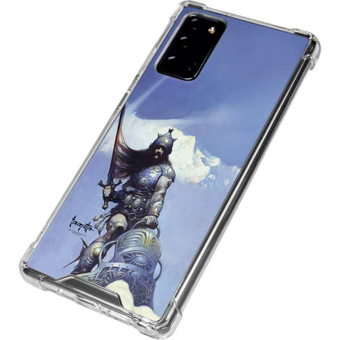Frazetta Sliver Warrior Galaxy Note20 5G Clear Case